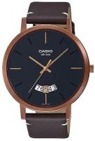 Наручные часы CASIO Collection MTP-B100RL-1E, серебряный, черный