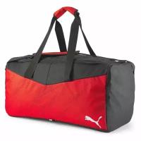 Сумка спортивная PUMA IndividualRISE Medium Bag, 07932401, полиэстер, черный-красный