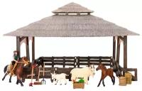 Набор фигурок животных серии На ферме: Ферма игрушка, 18 фигурок домашних животных, Masai Mara
