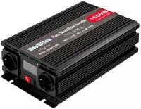 Power Inverter 3000 EcoHitek Автомобильный инвертор напряжения 12 - 220В (пост нагрузка до 1500 Вт). Подключение приборов, эл. инструмента