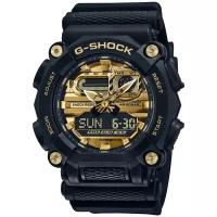 Наручные часы CASIO G-Shock GA-900AG-1A, черный, золотой