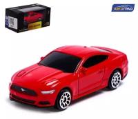 Машина металлическая ТероПром 7152995 FORD MUSTANG, 1:64, цвет красный