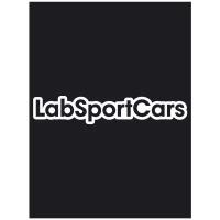 Наклейка на авто "Lab sport cars" 20х3 см