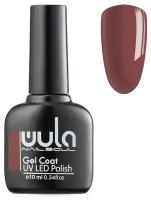 WULA Гель-лак Gel Coat, 10 мл, 340 темный красно-пурпурный