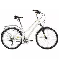 Женский велосипед Stinger Victoria 26 Microshift, год 2021, ростовка 15, цвет Белый