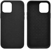 Кожаный чехол для iPhone 13 Pro Max WiWU Calfskin Black