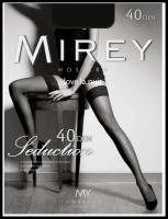 Чулки Mirey Seduction, 40 den, размер 1-2, бежевый