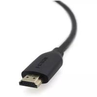 Кабель цифровой аудио-видео Belkin HDMI папа/HDMI папа, 10.2 ГБит/с 1м (F3Y021BT1M)