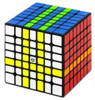Скоростной Кубик Рубика QiYi MoFangGe 7x7 Spark 7х7 / Головоломка для подарка / Черный пластик