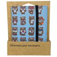 Обложка для паспорта HandArtStudio Raccoon