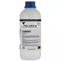 Профессиональный очиститель для смывки цемента, бетона, затирки Telakka CEMENT 1л