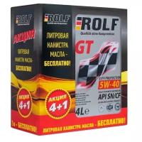 Моторное масло ROLF GT SAE 5W40 API SN/CF