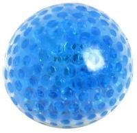 Антистресс светящийся мячик с шариками внутри синий 4.5см