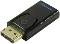 Vention Адаптер переходник для преобразования разъема DisplayPort 20M (папа) на разъем HDMI 19F (мама) для видеокарты к проектору, монитору арт. HBKB0