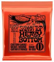 Струны для электрогитары Ernie Ball 2215 Nickel Wound Slinky Skinny Top Heavy Bottom 10-52