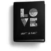 Обложка на паспорт PostArt "Love isn't a fact"