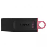 Флеш-диск 256GB KINGSTON DataTraveler Exodia, разъем USB 3.2, черный/розовый, DTX/256GB