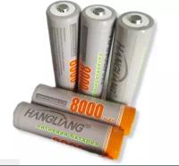 Аккумулятор перезаряжаемый 18650 4.2V 2400mAh Li-ion Hangliang элемент питания батарейки 18650 10шт