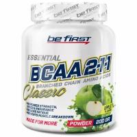 BCAA 2:1:1 Be First BCAA Classic Powder 2:1:1 200 г, Яблоко