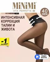 Колготки MiNiMi Vita Perfetta, 40 den, с ластовицей, утягивающие, размер 3, черный