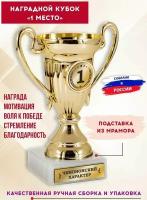 Кубок для награждения спортивный, 1 место, с гравировкой, SPORT PODAROK