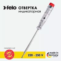 Индикаторная отвертка шлицевая SL 3.0х0.8х65 Felo 36130001