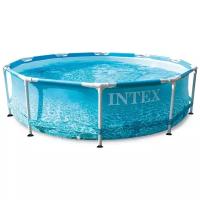 Каркасный бассейн Intex 28206 Metal Frame "Beachside" (305х76см)