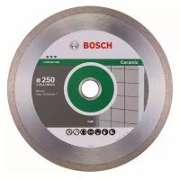 Диск алмазный отрезной BOSCH Best for Ceramic 2608602638, 250 мм, 1 шт