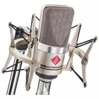 Микрофон проводной Neumann TLM 102 STUDIO SET, разъем: XLR 3 pin (F), nickel