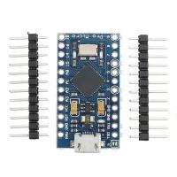 Pro Micro ATmega32U4 kit (Arduino совместимая плата)