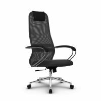 Компьютерное кресло SU-B-8/подл.131/осн.009 темно-серый/темно-серый