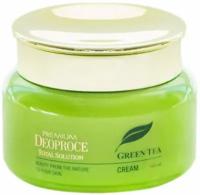 Deoproce~Крем с экстрактом зеленого чая~Premium Green Tea Total Solution Cream