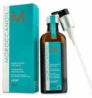 Moroccanoil Oil Light Treatment for Blond or Fine Hair - Восстанавливающее и защищающее несмываемое масло для светлых или тонких волос 100 мл