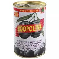 Coopoliva Маслины королевские с кост 80/120 405г