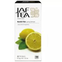Чай черный Jaf Tea Platinum collection Sunny lemon в пакетиках, 25 пак