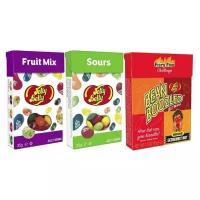 Драже жевательное Jelly Belly Fruit Mix / Кислые фрукты / Bean Boozled Flaming Five