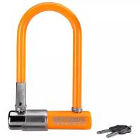 Замок велосипедный Kryptonite Kryptolok Mini-7 W/Flex Frame-U bracket Light Orange