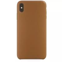 Чехол uBear Capital Leather для Apple iPhone Xs Max, brown