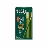 Печенье палочки Pocky Шоколад и Зеленый чай Матча, 61,6 гр, 1 шт., Япония