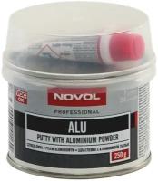 Шпатлевка с алюминиевым наполнителем Novol Alu Putty With Aluminium Powder 0,25 кг