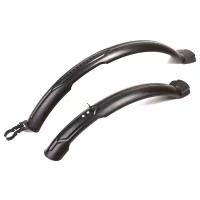 Oxford Комплект крыльев Oxford Mudstop 2 26 MTB Mudguard Set (OF554), цвет Черный