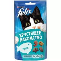 Лакомство для кошек Felix Хрустящее лакомство со вкусом рыбы