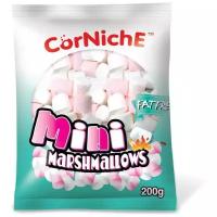 Marshmallows CORNICHE Pink & White mini / Маршмеллоу розовый и белый мини, 200 гр (Филиппины)