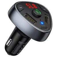 HOCO Bluetooth FM модулятор, E51, HOCO, черный