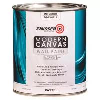 Zinsser Modern Canvas Wall Paint Eggshell яичная скорлупа белый 0.887 л 1 кг