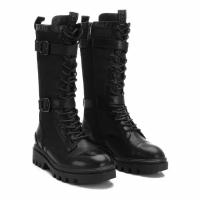 Женские полусапоги CARMELA LEATHER COMBINED LADIES BOOTS 160205 черный 36 EU