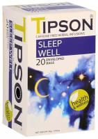 Чайный напиток травяной Tipson Sleep Well, в пакетиках, 1,3 г × 20 шт