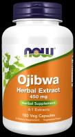 NOW Ojibwa Herbal Extract (Растительный экстракт оджибва) 450 мг 180 вег капсул (NOW)