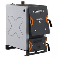 Твердотопливный котел ZOTA Master-X 25П аотв с чугунной плитой