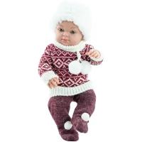Кукла Бэби в свитере и шапке, 32 см от Paola Reina (Паола Рейна)